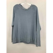 Pre-Owned James Perse Blue Size Large Sweatshirt