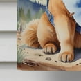 thumbnail image 4 of Chow Chow Cowboy Welcome House Flag, 4 of 5