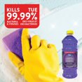 thumbnail image 3 of Great Value All Purpose Concentrated Cleaner and Disinfectant, Lavender Scent, 1.4L, 3 of 4