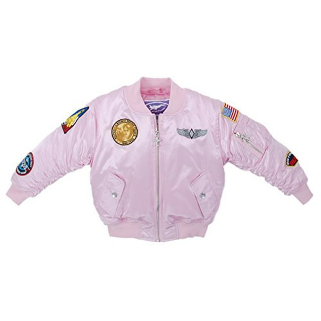 Up and Away MA-1 Flight Jacket Pink 4/5