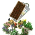 thumbnail image 1 of Simulation Striped Grass Clump Flower Cluster Striped Box Packaging Sandbox Shrubbery Sandbox Scene Wilderness, 1 of 4