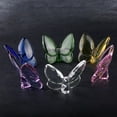 thumbnail image 4 of Sufanic Glass Crystal Lucky Butterfly Vibrantly with Bright Color Ornaments Home Decore, 4 of 4