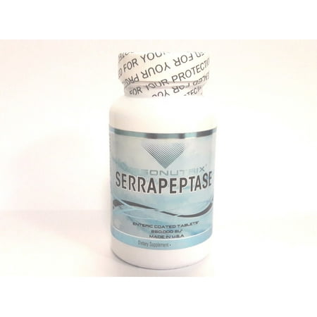 Absonutrix SERRAPEPTASE 250,000 SU Enteric Coated Tablets Joint Pain 60 (Best Treatment For Si Joint Pain)