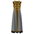 thumbnail image 5 of Robes d'Été pour les Femmes 2023 Causal Ourlet A-Ligne Fluide Mini Robe Blouse, 5 of 5