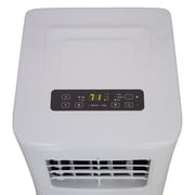 Aire Max 5,000 BTU (10,000 BTU ASHRAE) Portable Air Conditioner with Remote Control for Rooms up to 300 Sq. ft., White, APO110C