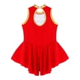 thumbnail image 4 of vastwit Kids Girls Circus Ringmaster Cosplay Halloween Carnival Festival Party Outfit Dance Leotard Red 14, 4 of 7