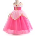 thumbnail image 2 of Girls Off Shoulder Princess Dress Fancy Dress Up Halloween Costume, 2 of 6