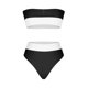 thumbnail image 5 of Trajes de baño para mujer, Trajes de baño para mujer, Conjunto de bikini de moda para mujer, Traje de baño de dos piezas de color liso, Traje de baño para mujer, 5 of 9