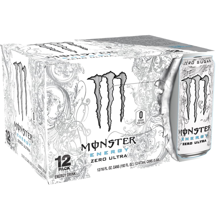 Monster Energy Zero Ultra Sugar Free, 16 fl oz, 12 Pack photo 3