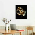 thumbnail image 2 of ARISTURING Gold Leaf Art Prints,Modern Black Gold Botanical Tropical Plant Leaves Wall Art Decor,Foliage Inspirational Quotes Canvas Gallery Poster Prints for Bedroom Room Home Decor, 2 of 4