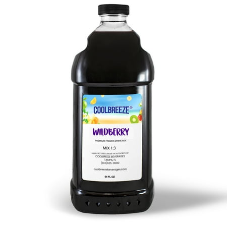 Cool Breeze Beverages Shelf Stable Fruit/Drink Mix – 1/2 Gal (64fl oz) Bottle – Wild Berry Blend 3 Pack Cool Breeze Beverages Shelf Stable Fruit/Drink Mix – 1/2 Gal (64fl oz) Bottle – Wild Berry Blend 3 Pack