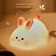 thumbnail image 4 of Luz de Conejo, Lámpara de Silicona, Conejito con Luz Regulable, Lámpara de Noche, Luz de Conejito Recargable, Lámpara de Noche, 4 of 5