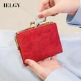 thumbnail image 2 of IELGY Women's Retro Multifunctional Short Wallet, 2 of 2
