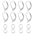 thumbnail image 2 of Lancharmed Silver Plated Hypoallergenic Earrings,Ear Hooks 8 Jump Rings 10Pcs Earring New Year Gifts, 2 of 7