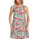 thumbnail image 1 of Fotbe Pink Flamingo Vestido de Verano sin Mangas para Mujer – Vestido Midi Línea A, Estilo Camiseta Floral, Vestido Playero Casual y Fluido, 1 of 7