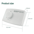 thumbnail image 3 of 4655 Digital Control Humidistat Control Switch for Whole-House Duct or Wall Mounted Humidifier Control Humidistat 110v, 3 of 7