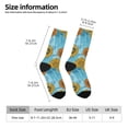 thumbnail image 2 of Logiee Sunflowers Print Adult Socks for Men & Women,Calf Socks, Ankle Socks,Boots Socks,Breathable Casual Sock,Unisex Crew Socks, 2 of 6