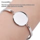 thumbnail image 4 of Bandeja de ajuste de la base de la Espaciador de cabujón Exquisito Soporte sin rebabas Pulido Suministros de joyería de larga duración Ropa, zapatos y accesorios Miscelánea como se muestra 25 mm Jumpingount AP017658-02, 4 of 6