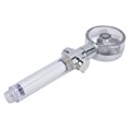 thumbnail image 3 of Cabezal De Ducha Turboalimentado, Rotación De 360°, Cabezal De Ducha Con Hélice De Rosca G1/2 De Plástico Elegante Para Ahorrar Agua ZAQW Galvanizar, 3 of 8