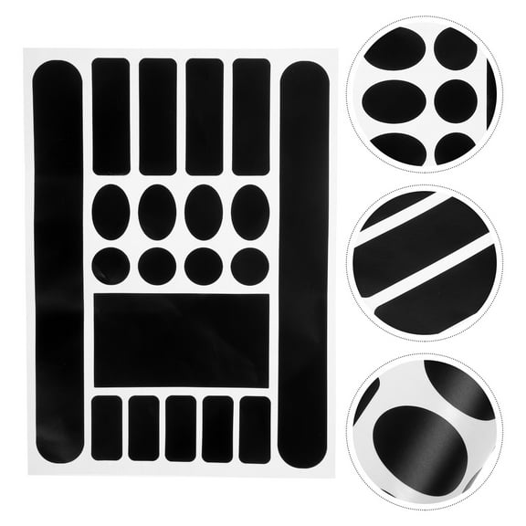 Raindrops  2 Pcs Protective Tape Bike Anti-scratch Decal Waterproof Film