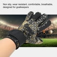 thumbnail image 3 of Guantes de Portero para adultos Jóvenes, Agarre Fuerte para Las Paradas Más Duras Con Protectció de Dedos, Guantes de Portero de Fútbol Antreslizantes, Guantes de Portero de, 3 of 7