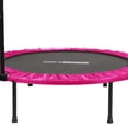 thumbnail image 5 of HolaHatha Foldable Mini Trampoline with Adjustable Handle, 40 Inch, Pink, 5 of 9