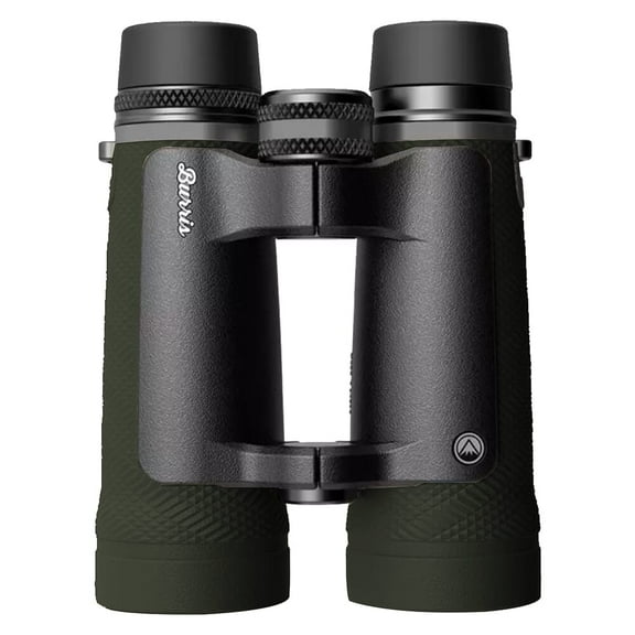 Burris Signature HD 12x50 Binoculars, Green, Multi-Coated Lenses, Waterproof, Fogproof, Open Bridge Design, Includes Case and Neck Strap (300295)
