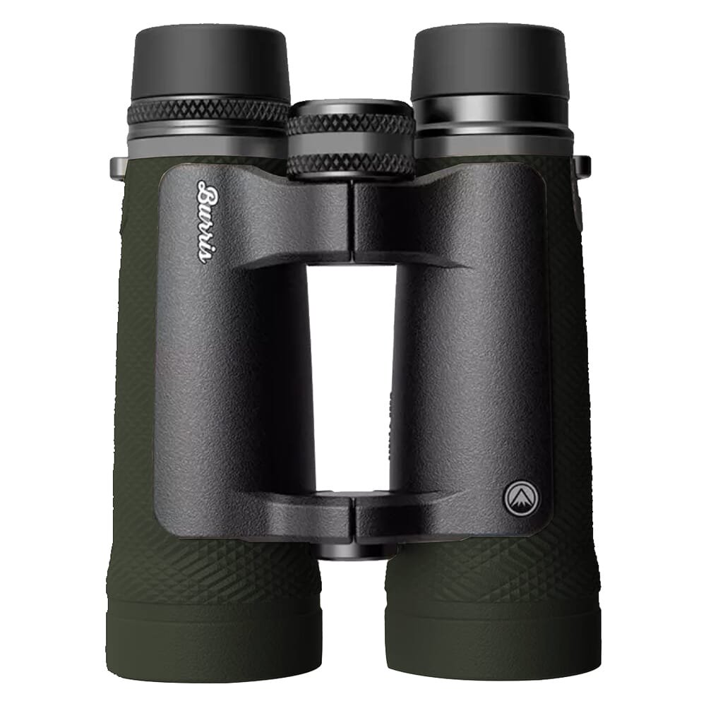 Burris Signature HD 12×50 Binoculars Green Multi-Coated Lenses Waterproof Fogproof Open Bridge Design Includes Case and Neck Strap (300295)