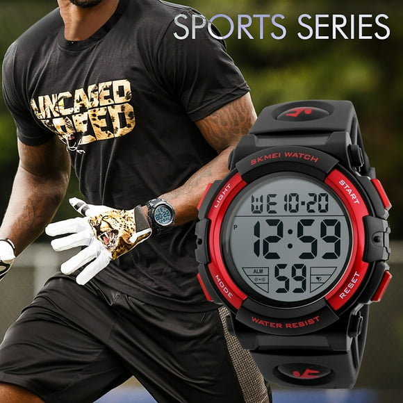 EGNMCR Digital Sports Military Watch 50M Chronograph Military Wrist Watches men watch