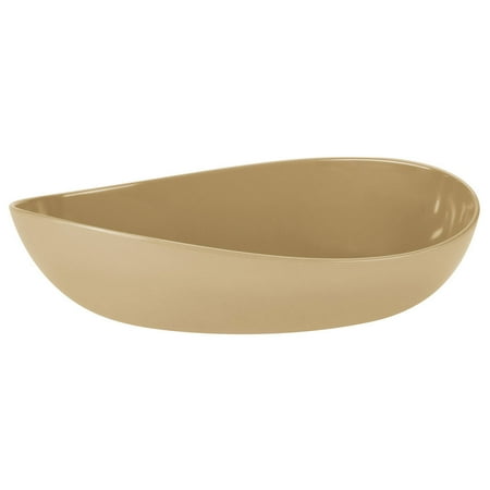 Deep Oval Bowl - 4 qt. 4.2 qt. rim full Oval Bowl, 15.75