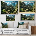 thumbnail image 4 of Designart "Hidden Treasures South America wall art I" Landscapes Floater Framed Canvas Print, 4 of 7