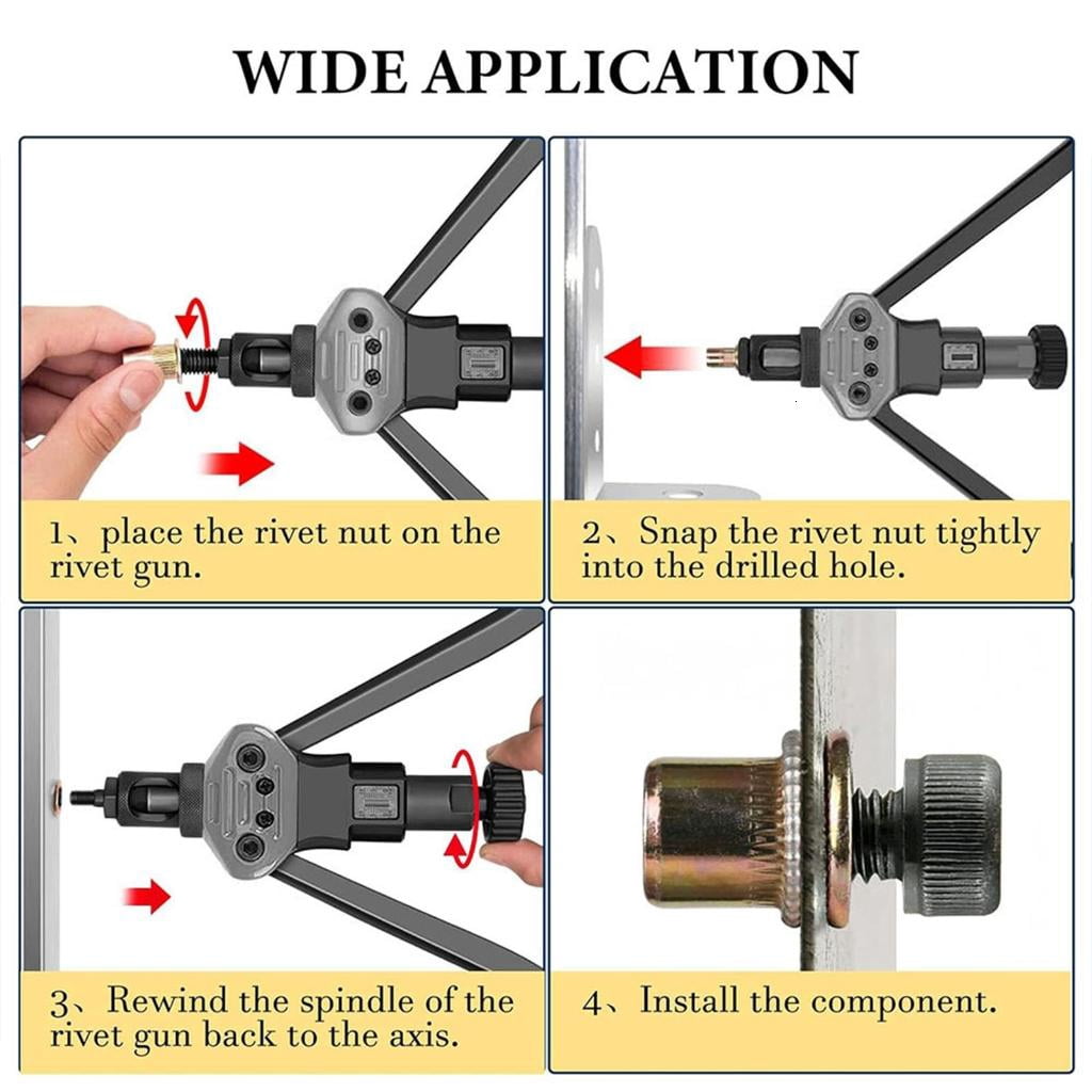 Carbon Steel Flat Head Rivet Nut Galvanized & Serrated Nut Flat Head Serrated Rivet Nut with Storage for Stable Fixing