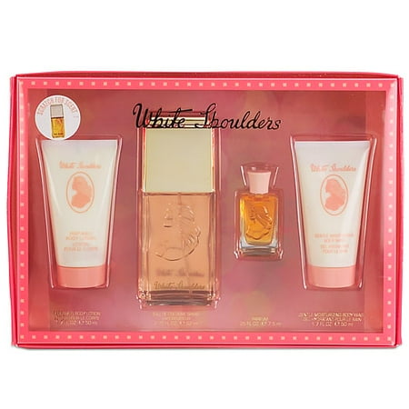 White Shoulders 4-Piece Gift Set for Women