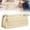 D, variant on YardChic 1Pc Large Grid Mesh Pencil Case, Double Layer Big Pencil Pouch, Stationery Organizer with Zipper, Handheld Multifunction Pen Bag for Classroom, Office, Travel, Makeup