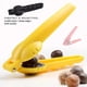 thumbnail image 5 of Injueey Sheller Walnut Multifuncional Crossing Type Metal Abridor Tuerca Pecans Filbert Abrazadera Fruta Vegetal Accesorio para el hogar Cocina y Comedor Amarillo Injueey HA077308-01, 5 of 6