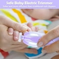 thumbnail image 3 of Baby Nail Trimmer Electric, Baby Nail Clippers Safe Baby Nail File Kit Manicure Set, Trim Polish Grooming Kit for Newborn Infant Toddler or Adults, 3 of 7