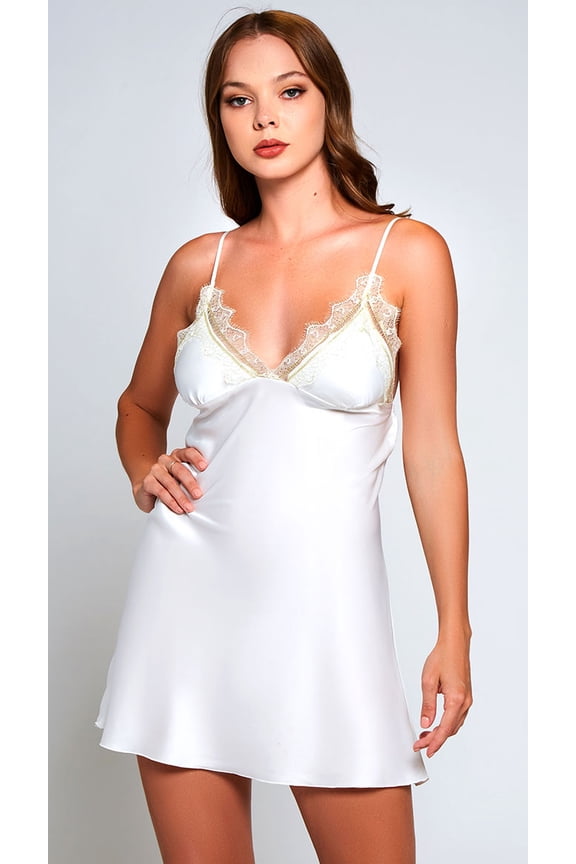Plus Size Make It Satin Chemise