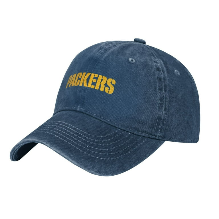 Green Bay Packers Vintage Washed Denim Hat Men Women Suitable For Outdoor Sports And Daily Wear A Must Have For Football Fans Unisex Caps Walmart