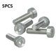 thumbnail image 1 of Tornillos de cubierta para cárter/escape/motor, herramientas eléctricas de jardín, piezas de motosierra, para Stihl Ts410 Ts420, 5 uds., 1 of 5
