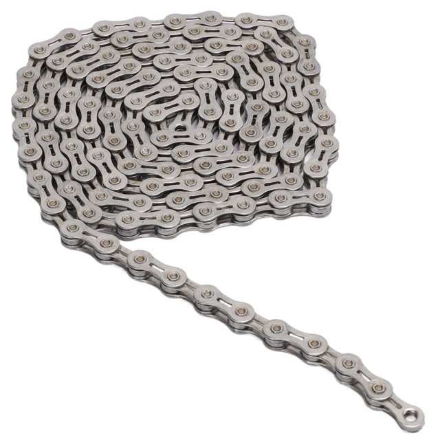 Cadena Galvanizada ANGGREK 9 Velocidades Acero al Carbono 116 Eslabones Cadenas de Bicicleta Ciclismo