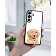 thumbnail image 5 of WIRESTER Shockproof Soft Rubber Cover Case for Samsung Galaxy A16 5G 6.7", Winking Golden Retriever Dog, 5 of 5