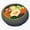 1pcs, variant on Traditional Korean Bibimbap Mixed Rice Egg Sliced Vegetables Spicy Clay Bowl Decal For Laptop Sticker