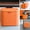 Orange-4 Liter, variant on Hanging Kitchen Compost Bin 4 Liter/1.05 Gallon, Small Trash Can with Detachable Inner Bucket (Green)