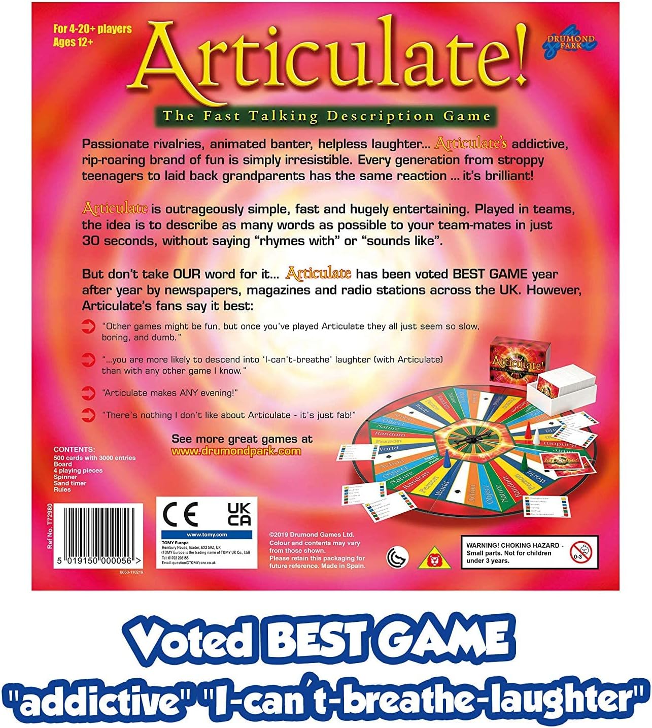 Articulate! For Kids Board Game – Fast Talking Description Game For Families, Ages 6+, 4-20+ Players 4 thumbnail image