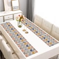 thumbnail image 2 of Light Gray Chicken Pattern Summer Placemats Table Placemats Set Of 6-Linen Kitchen Washable Placemats Table Mats 11.8"x17.7" Non-Slip Heat Resistant, 2 of 5