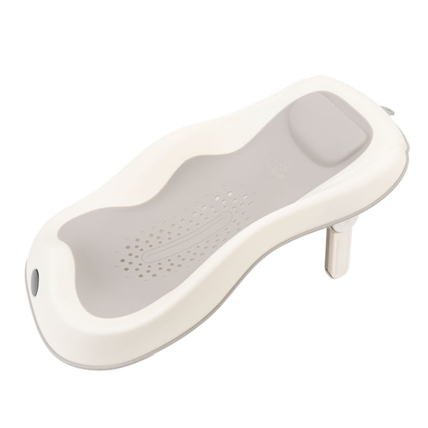 Asiento De Enjuague Para Bebé, Asiento De Baño Para Bebé Reclinable Espacioso Antideslizante Para Recién Nacido