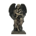 thumbnail image 1 of Guardian Angel Sitting And Holding A Little Girl  - Religious Sculpture, 1 of 1