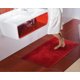 thumbnail image 3 of Bathroom Rugs, Absorbent Bath Rug, Machine Washable Bathroom Carpet, Non Slip Ultra Soft Shower Rugs,40 x 60 & 15 x 23 inche Red, 3 of 5