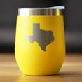 thumbnail image 2 of Bevvee Insulated Wine Tumbler 12 oz State Of Texas Texas Enthusiast Gifts Tumblers, 2 of 4