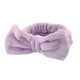 thumbnail image 1 of Diadema de terciopelo con lazo liso para mujer, pañuelo para la cabeza, 1 of 4